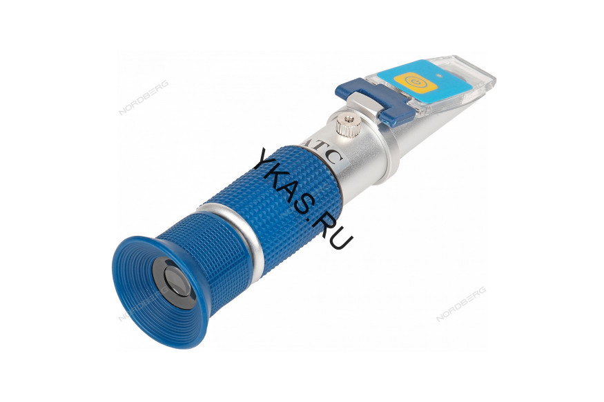 Рефрактометр NORDBERG DR702 с подсветкой (для омывающей, охлаждающей, аккумуляторной жидкости и AdBlue)