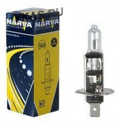 Автолампа Narva 12V   H1   100W   P14,5s (1 шт.) STANDARD HALOGEN LAMPS|