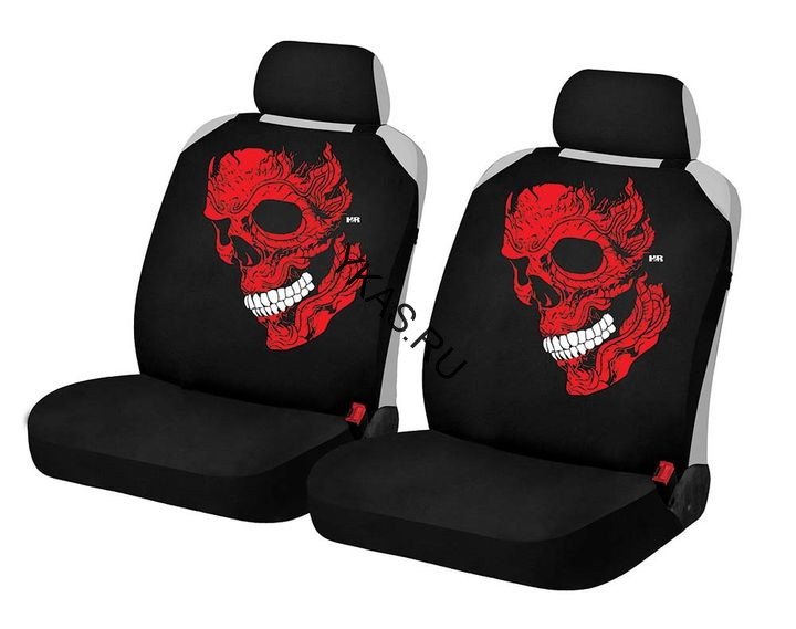 Накидки Фронт  «SKULL FRONT»  Красный
