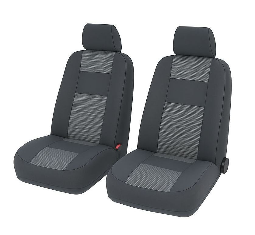 Набор на передние сиденья  Универсальные  1+1 ECO жаккард светло-серый