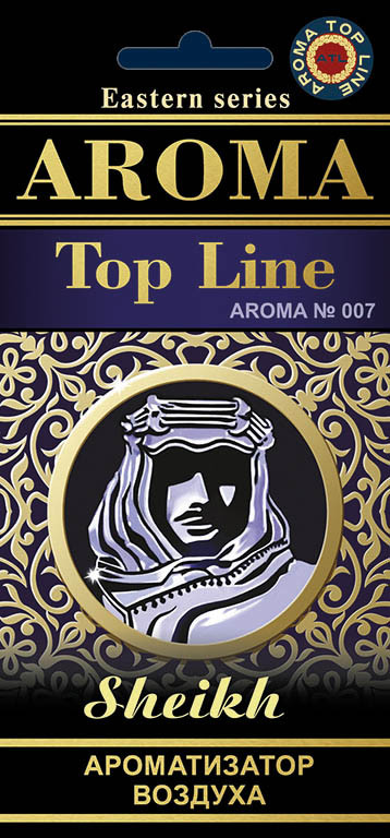 Осв.возд.  AROMA  Topline  Восточная серия  №007   Sheikh aroma  (аромат востока)