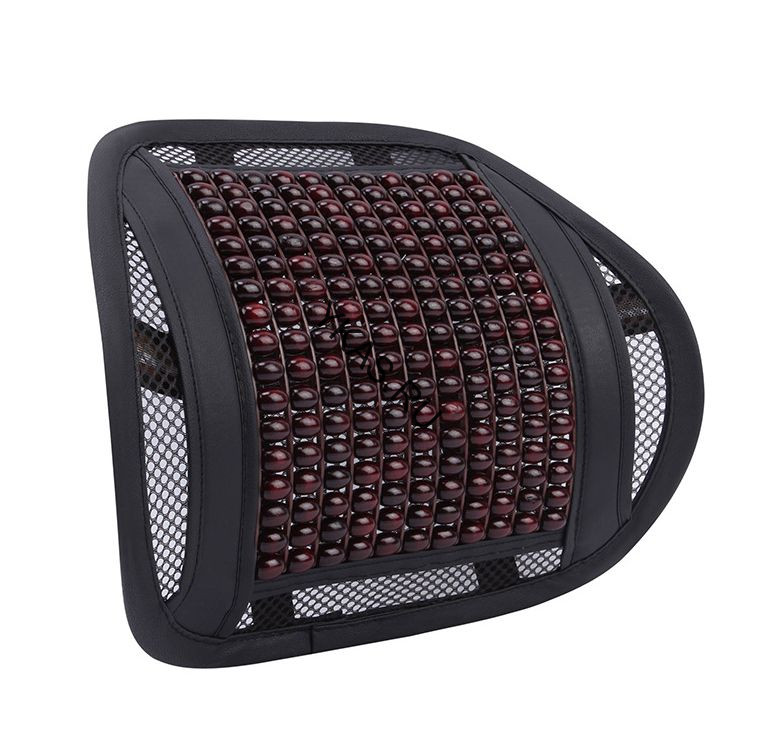 Поясничная поддержка "Carlife" экокожа,  косточка коричневая