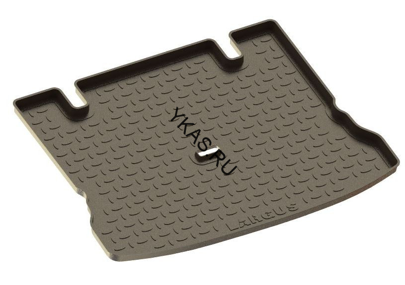 Коврик багажн.   LADA Largus (12-)  7мест (РЕЗИНА)