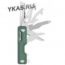 Многофункциональный нож Xiaomi NexTool Multi Functional Knife 10 предметов Зеленый