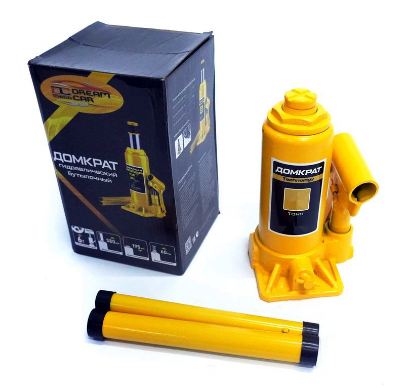 Домкрат гидравл. телескоп  2т картон 148/278мм  "DC"