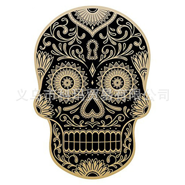 Наклейка  Череп  11x15см  №11