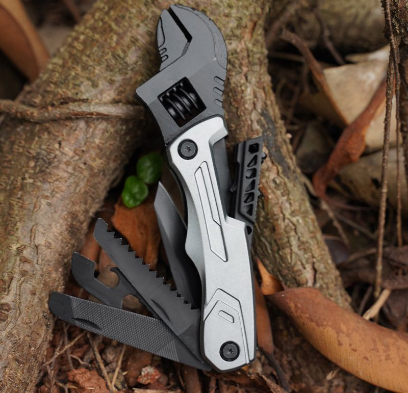 Многофункциональный ключ разводной 9 предметов