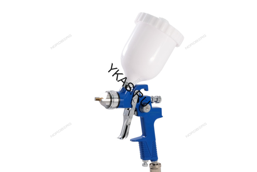 Краскопульт NORDBERG NP7320 (HVLP, верхний бак, сопло 2 мм)