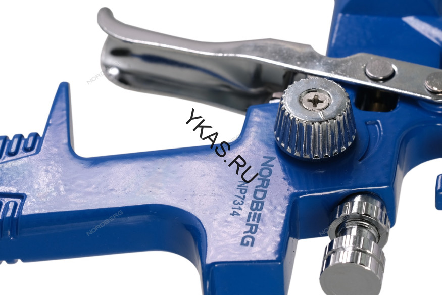 Краскопульт NORDBERG NP7320 (HVLP, верхний бак, сопло 2 мм)