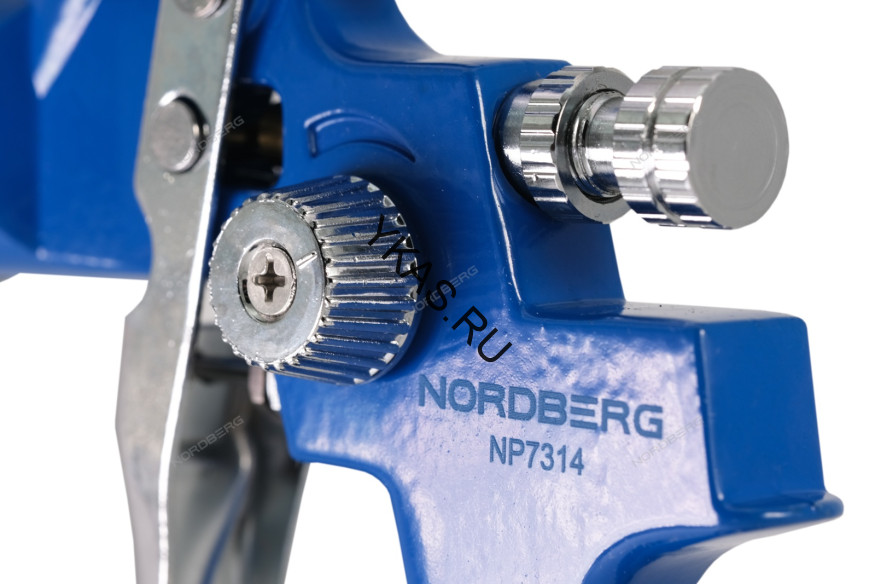 Краскопульт NORDBERG NP7320 (HVLP, верхний бак, сопло 2 мм)