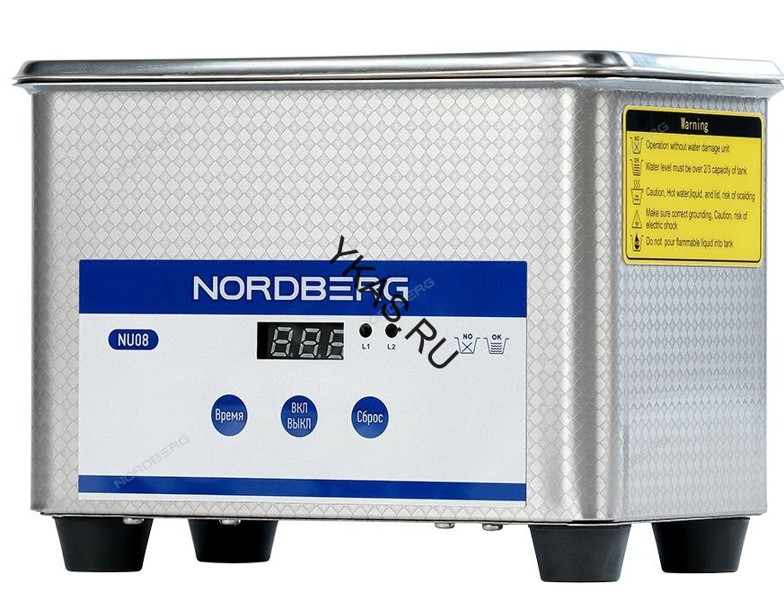 Ультразвуковая ванна NORDBERG NU08 без подогрева (0,8 л) 