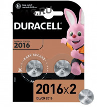 Батарейки Duracell   круглые CR2016 цена за 2шт. (CHINA)