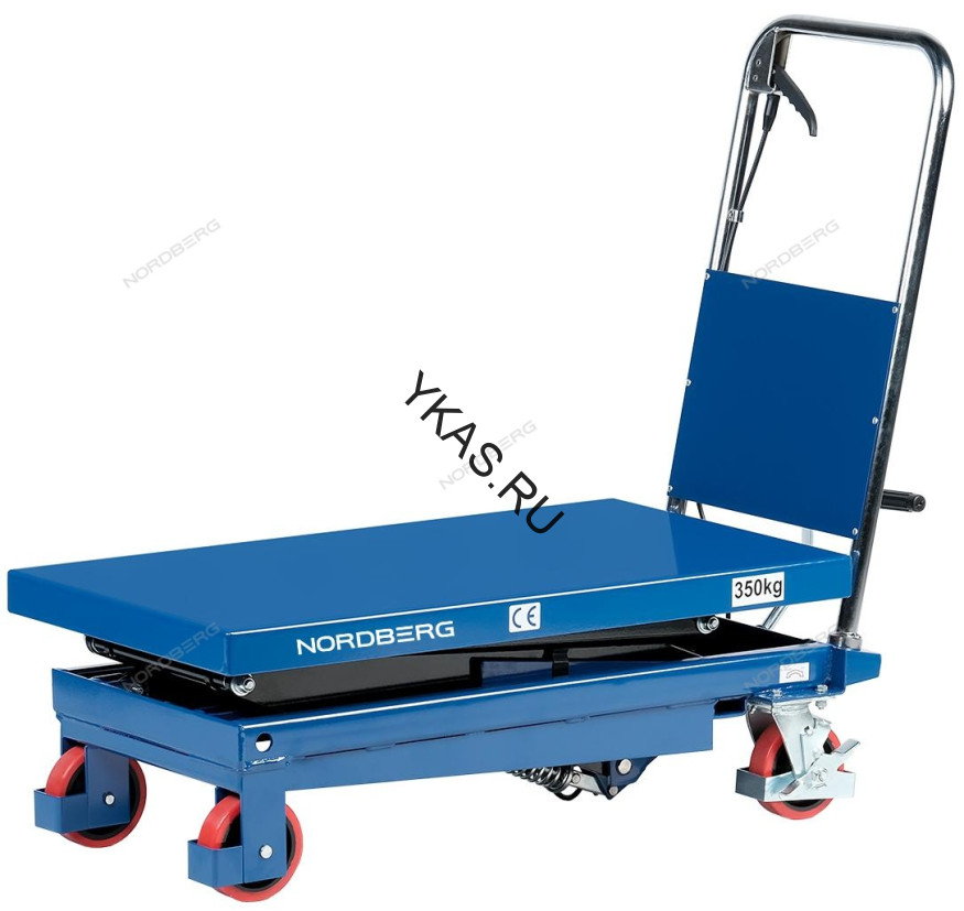 Подъемный гидравлический стол NORDBERG N3T350