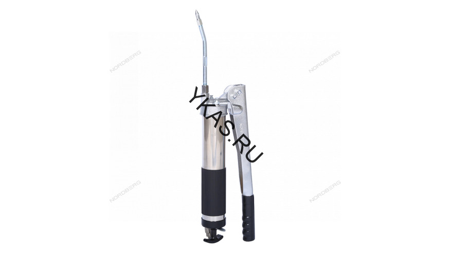 Шприц плунжерный NORDBERG NO2414 с шестеренчатой передачей для густой смазки (400 мл)