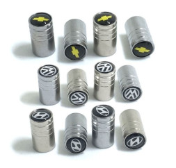 Колпачки на нипель Ford  Хром (к-т 4шт)