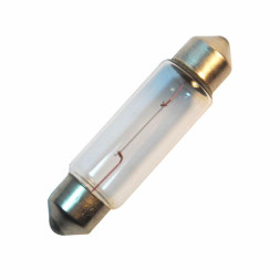 Лампа МАЯК 24V АС 24-10 С10W SV8,5/8 (уп.100) (11*41мм)