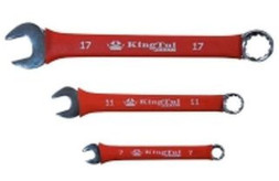 King Tul. Ключ комбинированный  25 мм. в прорезиненной оплетке