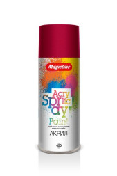 MagicLine  Краска акрил.  130  Темно-вишневая  (450мл) RAL 3005