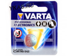 Батарейки Varta   круглые CR1632 цена за 1шт.