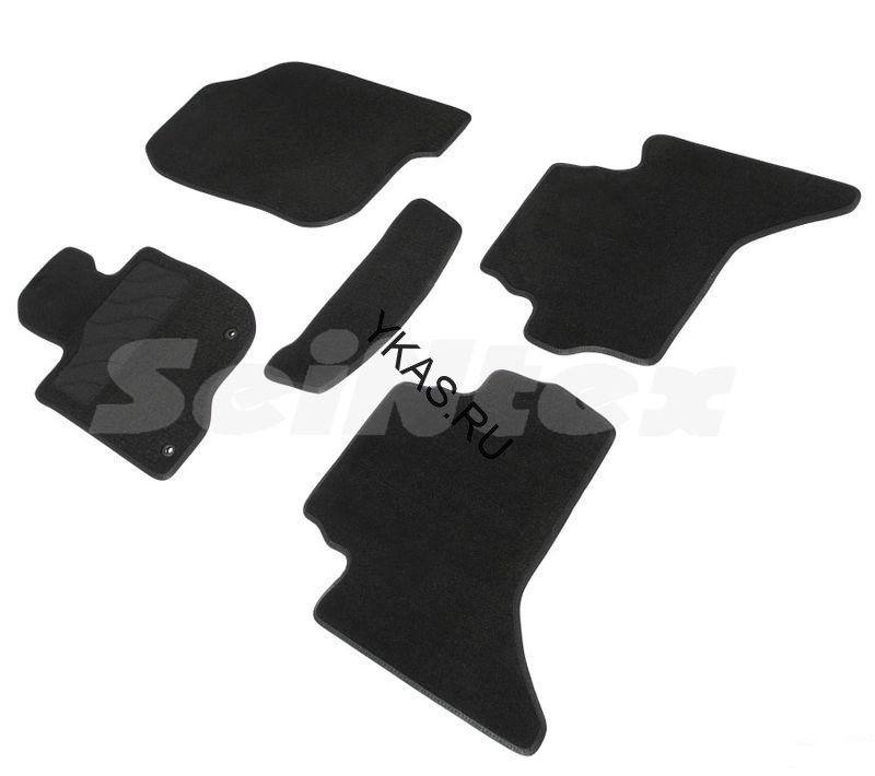 Коврики текстильн. Mitsubishi L200 IV 2006-2015г./осн.резин.