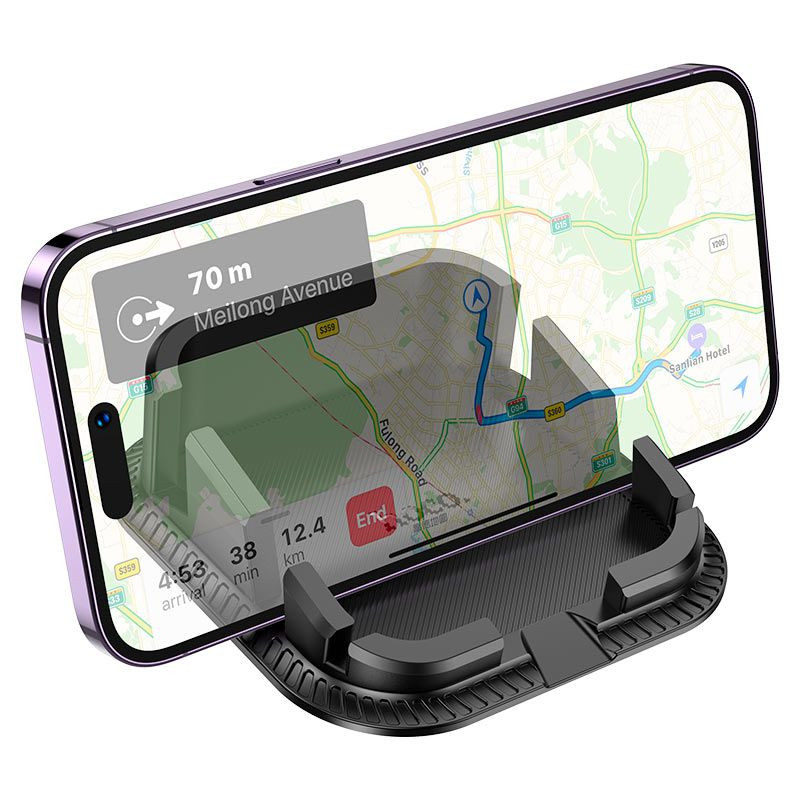 Держатель моб. телефона-коврик  HOCO  Черный