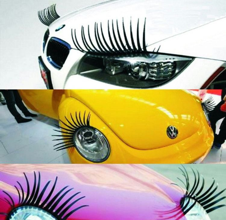 Реснички на фары 2шт.