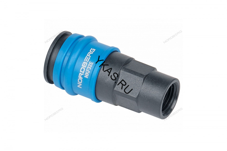 Разъем быстросъемный композитный NORDBERG NKF32E ("мама" - резьба F1/4")