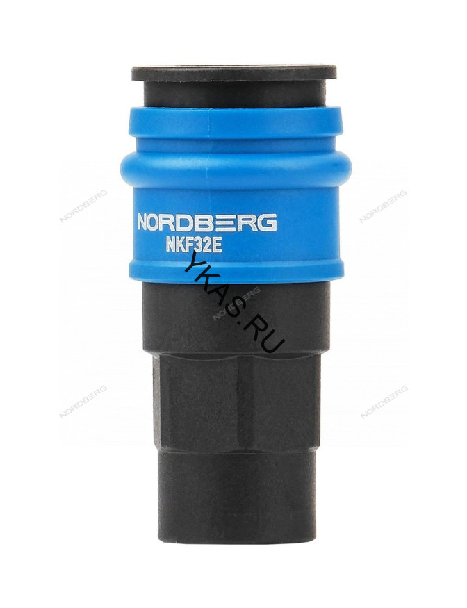 Разъем быстросъемный композитный NORDBERG NKF32E ("мама" - резьба F1/4")