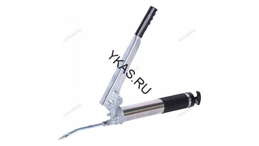 Шприц плунжерный NORDBERG NO2416 с шестеренчатой передачей для густой смазки (600 мл)