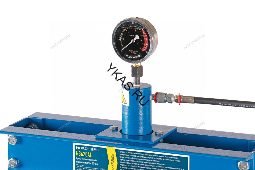 Напольный пресс NORDBERG N3620AL с пневмоприводом