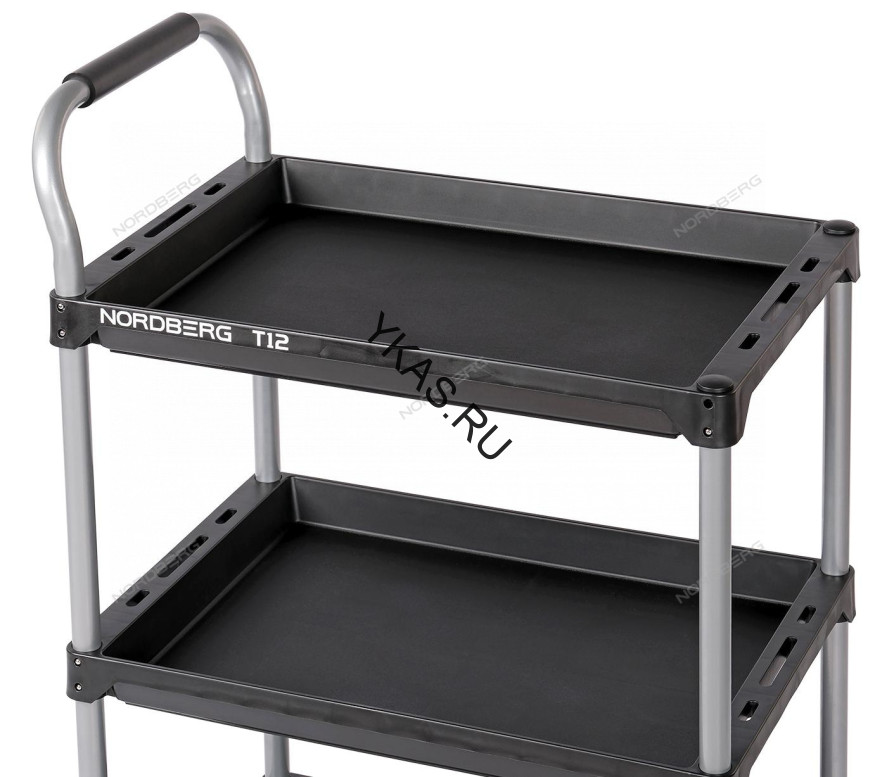 Тележка NORDBERG T12 с пластиковыми полками