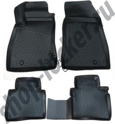 Коврики резиновые   Nissan Tiida c 2015г- тэп.