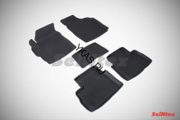 Коврики резиновые   Daewoo Matiz 1998-2005г.-  БОРТ