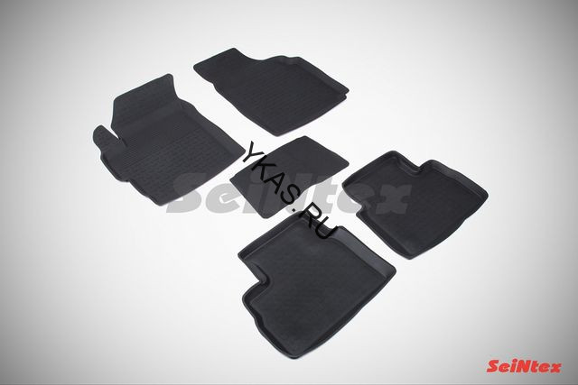 Коврики резиновые   Daewoo Matiz 1998-2005г.-  БОРТ