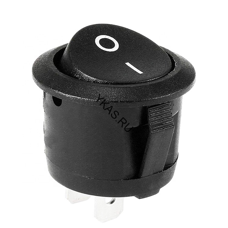 ЭТ Кнопка FOTEK 23мм, черная 16A