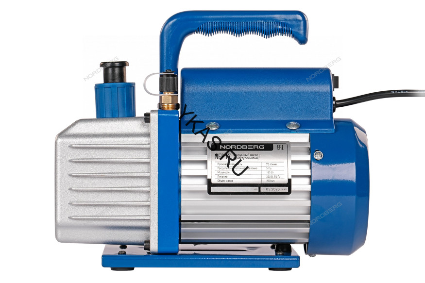 Одноступенчатый вакуумный насос NORDBERG NFP17 (70 л/мин)