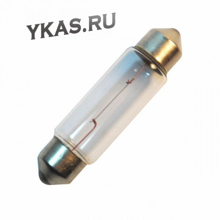 Лампа МАЯК 24V    АС 24-10   С10W   SV8,5/8 (уп.100) (11*41мм)