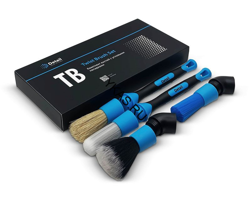 DETAIL  Комплект кистей с угловыми насадками Detail