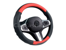 Оплетка на руль CF LAREDO - М, Чёрный/Красный