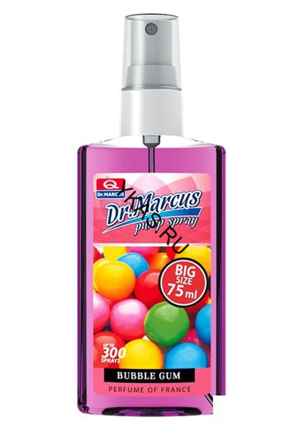 Осв.воздуха DrMarcus спрей Pump Spray 75ml (пластик)  Bubble Gum