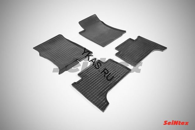 Коврики резиновые   Toyota L/C PRADO 120 2003-2009г. СЕТКА