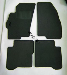 Коврики текстильн. Fiat Linea c 2007г. /компл.4шт./осн.резин.