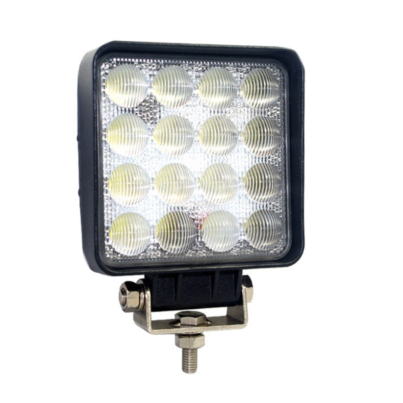 Фара Off Road   SOLAR  ближний свет   16SMD, 48W, 3520Лм 6000K  (128*108*60мм)  12-24V