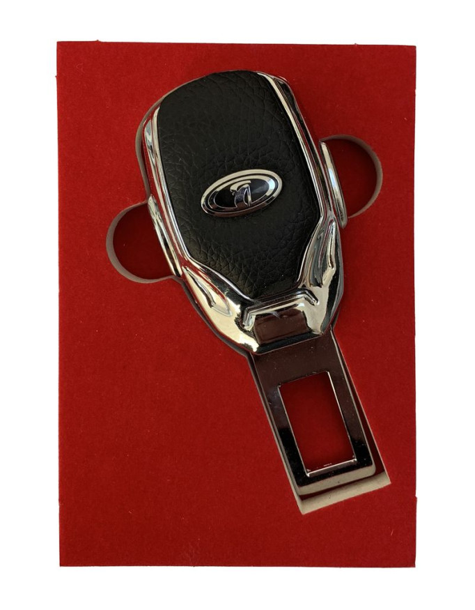 Блокировка ремня безопасности "LADA"  1шт. (с вставкой)