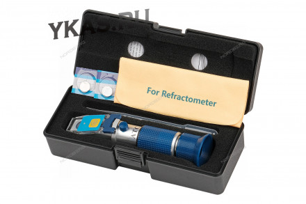 Рефрактометр для омывающей, охлаждающей, аккумуляторной жидкости и AdBlue с подсветкой_76317