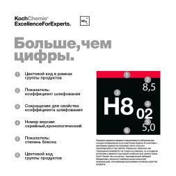 HEAVY CUT H8.02 - Шлифовальная паста (1 л) 312001