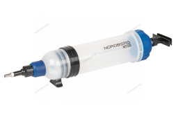 Пластиковый шприц для заливки масла NORDBERG NO1500 (1500 мл)