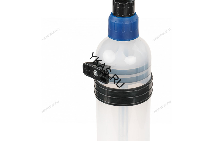 Пластиковый шприц для заливки масла NORDBERG NO1500 (1500 мл)