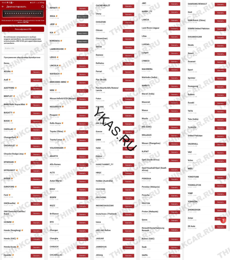 Диагностический сканер ScanMate