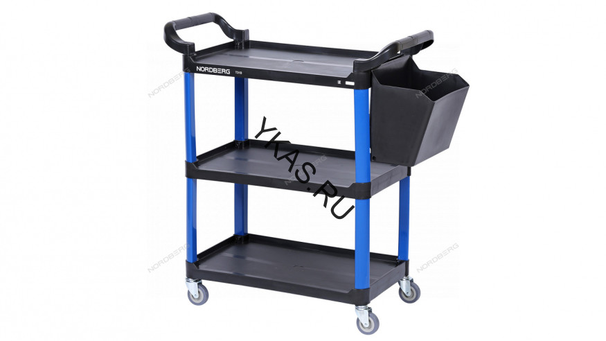 Тележка NORDBERG T31B с пластиковыми полками
